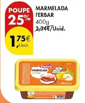 Pingo Doce Marmelada ferbar promoção
