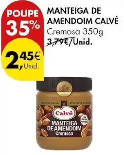 Pingo Doce Manteiga de amendoim calvé promoção