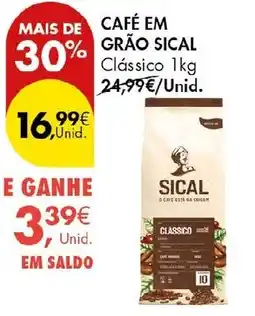 Pingo Doce Café em grão sical clássico promoção