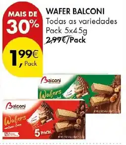 Pingo Doce Wafer balconi promoção