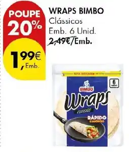 Pingo Doce Wraps bimbo clássicos promoção