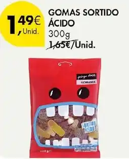 Pingo Doce Gomas sortido ácido gomamix promoção