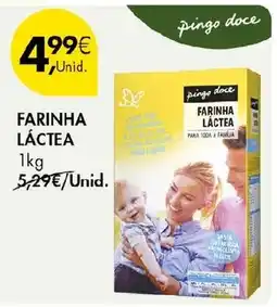 Pingo Doce Farinha láctea pingo doce promoção