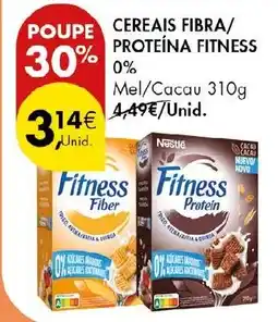 Pingo Doce Cereais fibra/proteína fitness promoção