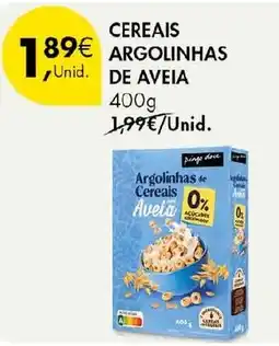 Pingo Doce Argolinhas de Cereais Aveia promoção