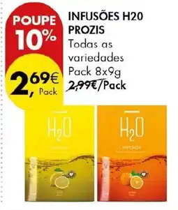 Pingo Doce Infusões H20 Prozis promoção