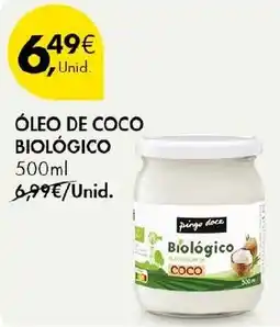 Pingo Doce Pingo Doce óleo de coco biológico promoção