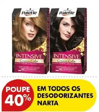 Pingo Doce Palette Intensive Creme Color promoção