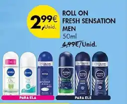 Pingo Doce Roll on fresh sensation men promoção