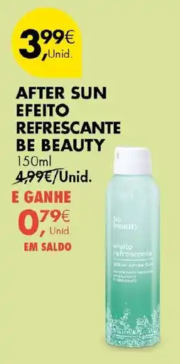 Pingo Doce after sun efeito refrescante be beauty promoção