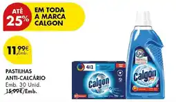Pingo Doce Pastilhas anti-calcário calgon promoção