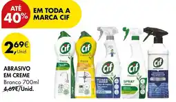 Pingo Doce Abrasivo em creme branco promoção