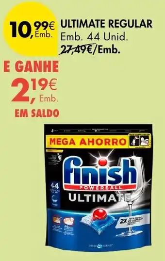 Pingo Doce Finish ultimate promoção