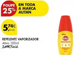 Pingo Doce Repelente vaporizador autan promoção