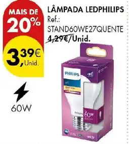 Pingo Doce lâmpada led philips promoção