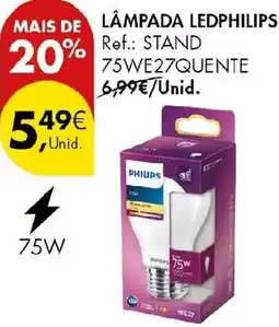 Pingo Doce Lâmpada led philips promoção