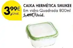Pingo Doce Caixa hermética smukkee promoção