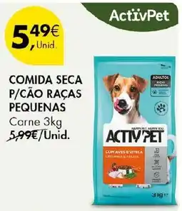 Pingo Doce ActivPet comida seca p/cão raças pequenas promoção