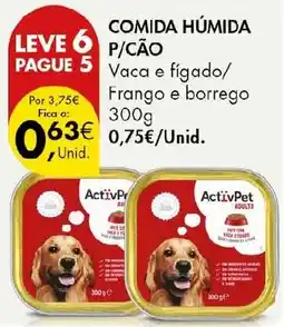 Pingo Doce Comida húmida p/cão activpet adulto promoção