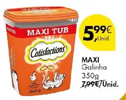 Pingo Doce Catisfactions Maxi Galinha promoção