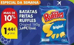 Pingo Doce batatas fritas ruffles original promoção