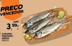 Continente Carapau pequeno/ médio fresco promoção