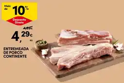 Continente Entremeadade de porco continente promoção