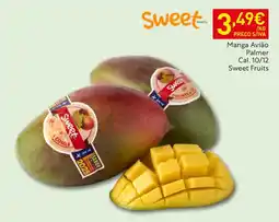 Recheio Manga Avião Palmer Sweet Fruits promoção