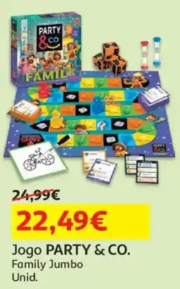 Auchan Jogo party & co. family jumbo promoção