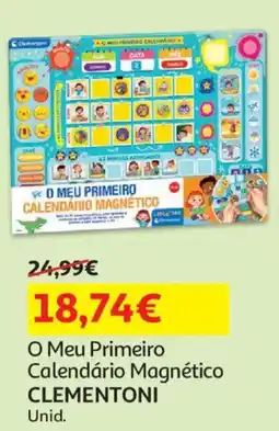 Auchan O meu primeiro calendário magnético clementoni promoção