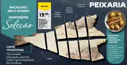 Continente Bacalhau seco inteiro promoção