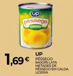 Miranda Supermercados Up pêssego metades promoção