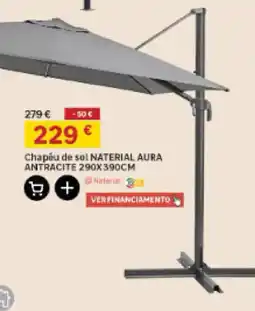 Leroy Merlin Chapéu de sol Naterial Aura promoção