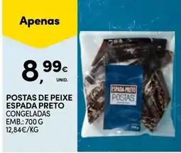 Continente Postas de peixe espada preto promoção