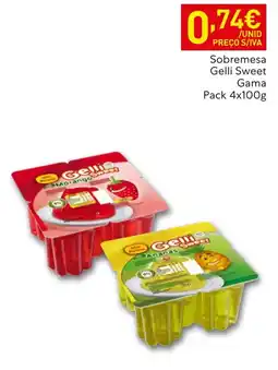 Recheio Gelli Sweet promoção