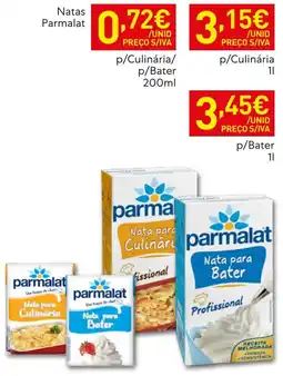 Recheio Natas Parmalat promoção