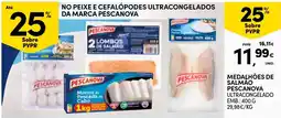 Continente Medalhões de salmão pescanova ultracongelado promoção