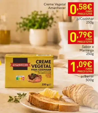 Creme vegetal amanhecer