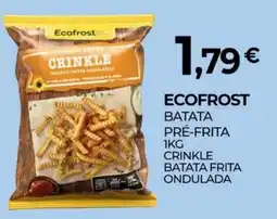 Miranda Supermercados ecofrost batata pré-frita crinkle promoção