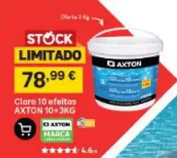 Leroy Merlin Cloro 10 efeitos axton 10+3kg promoção