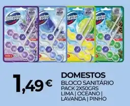 Miranda Supermercados Domestos bloco sanitário promoção