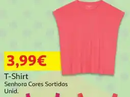 Auchan T-Shirt Senhora Cores Sortidas promoção