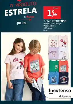 Auchan T-shirt inextenso promoção