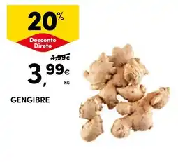 Continente gengibre promoção