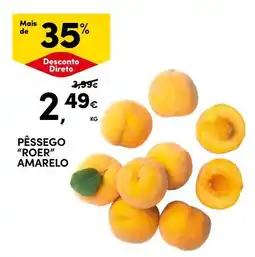Continente Pêssego "Roer" Amarelo promoção