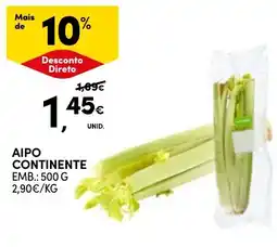 Continente Aipo continente promoção
