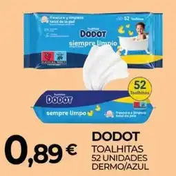 Miranda Supermercados Dodot toalhitas promoção