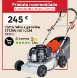Leroy Merlin Corta relva a gasolina sterwins 40cm 132cc promoção