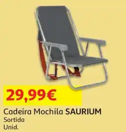 Auchan cadeira mochila saurium promoção