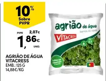 Continente Agrião de água vitacress promoção
